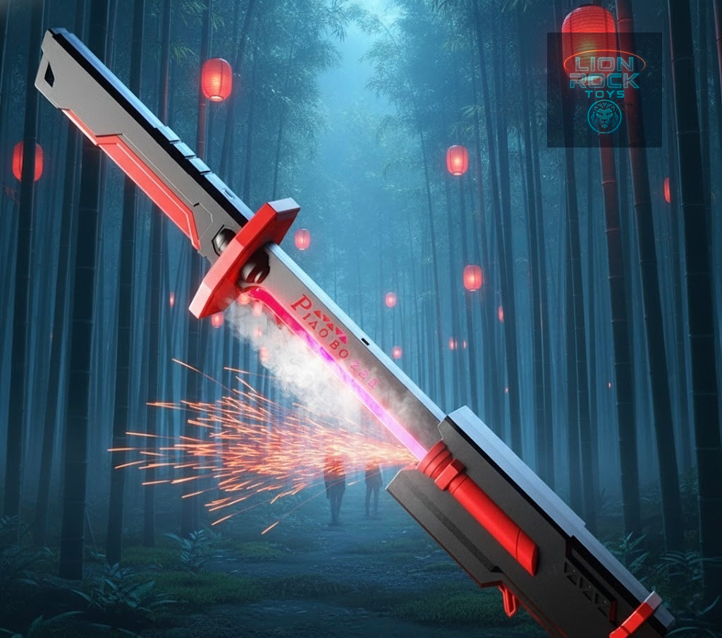 LED Light-Up Cosplay Saber | Steam & Spark FX Sword Prop