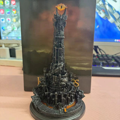 Eye of Sauron LED Dark Tower Statue | Lord of the Rings Diorama