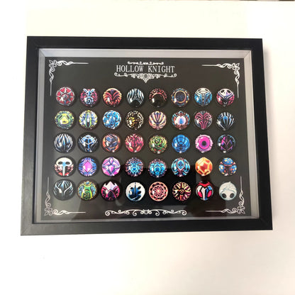 Hollow Knight Magnetic Charm Set - Game Accessories & Collectible Fan Gift