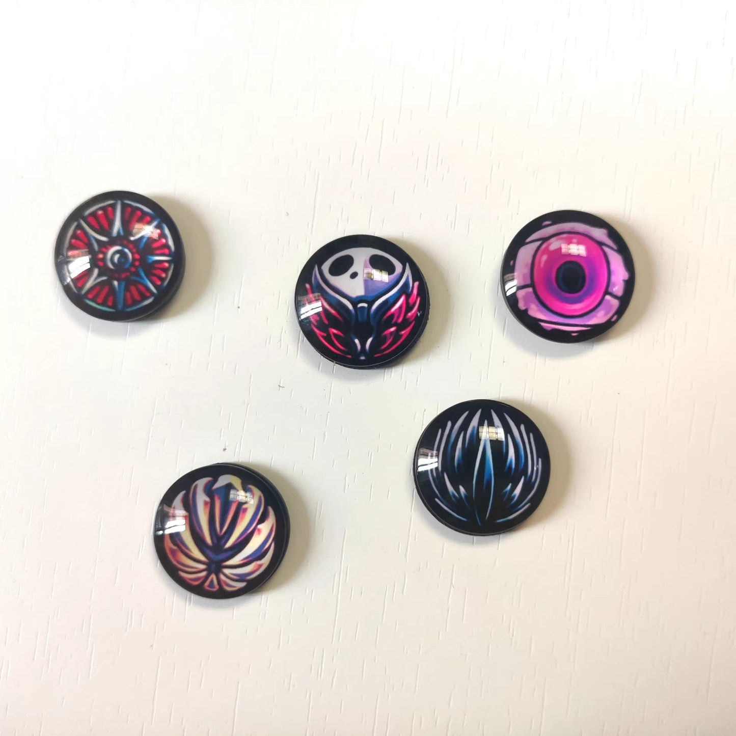 Hollow Knight Magnetic Charm Set - Game Accessories & Collectible Fan Gift