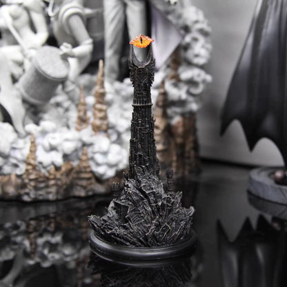 Eye of Sauron LED Dark Tower Statue | Lord of the Rings Diorama