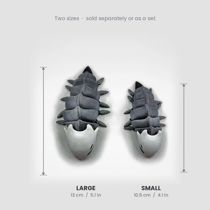 Bell Beast Articulated Figure — Poseable Silksong Desk Toy with Movable Segments