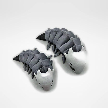 Bell Beast Articulated Figure — Poseable Silksong Desk Toy with Movable Segments