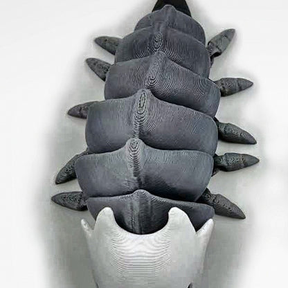Bell Beast Articulated Figure — Poseable Silksong Desk Toy with Movable Segments