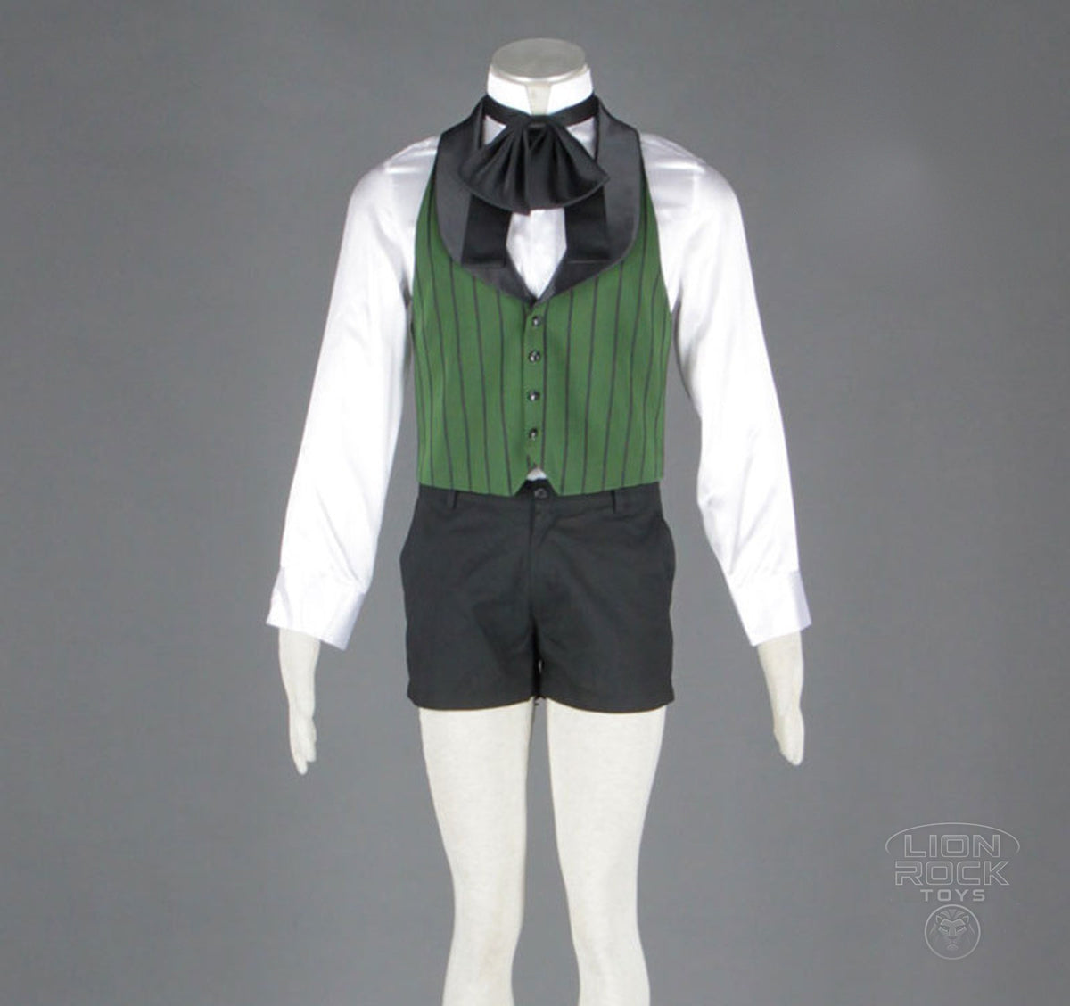 Vest, shirt and shorts