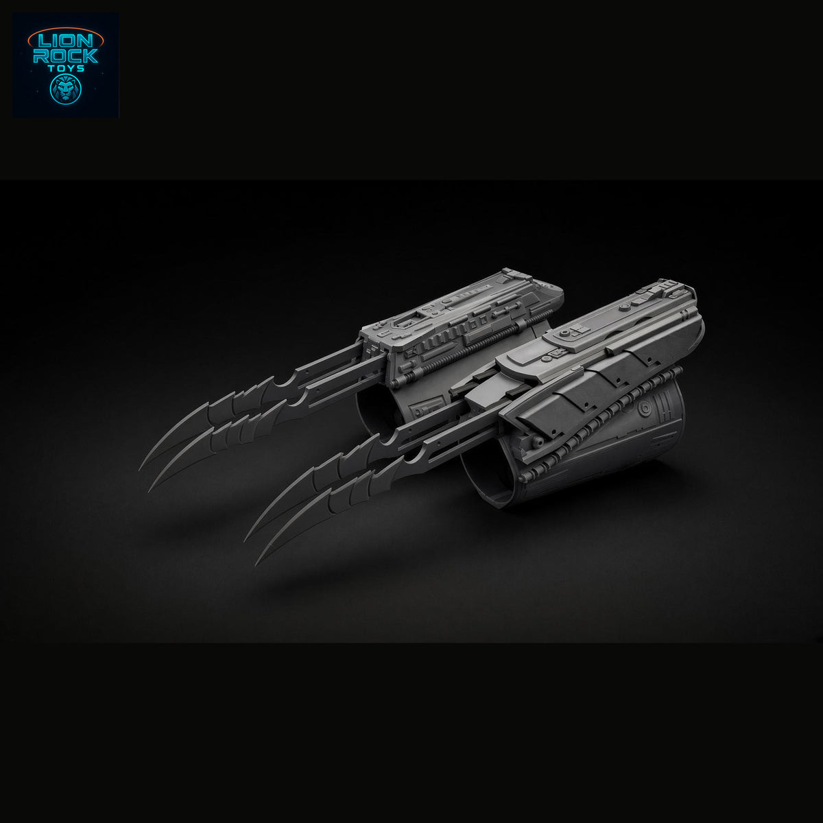 Predator Motorized Retractable Wrist Blade Gauntlet — Electric Extending Claw Cosplay Prop