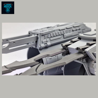 Predator Motorized Retractable Wrist Blade Gauntlet — Electric Extending Claw Cosplay Prop