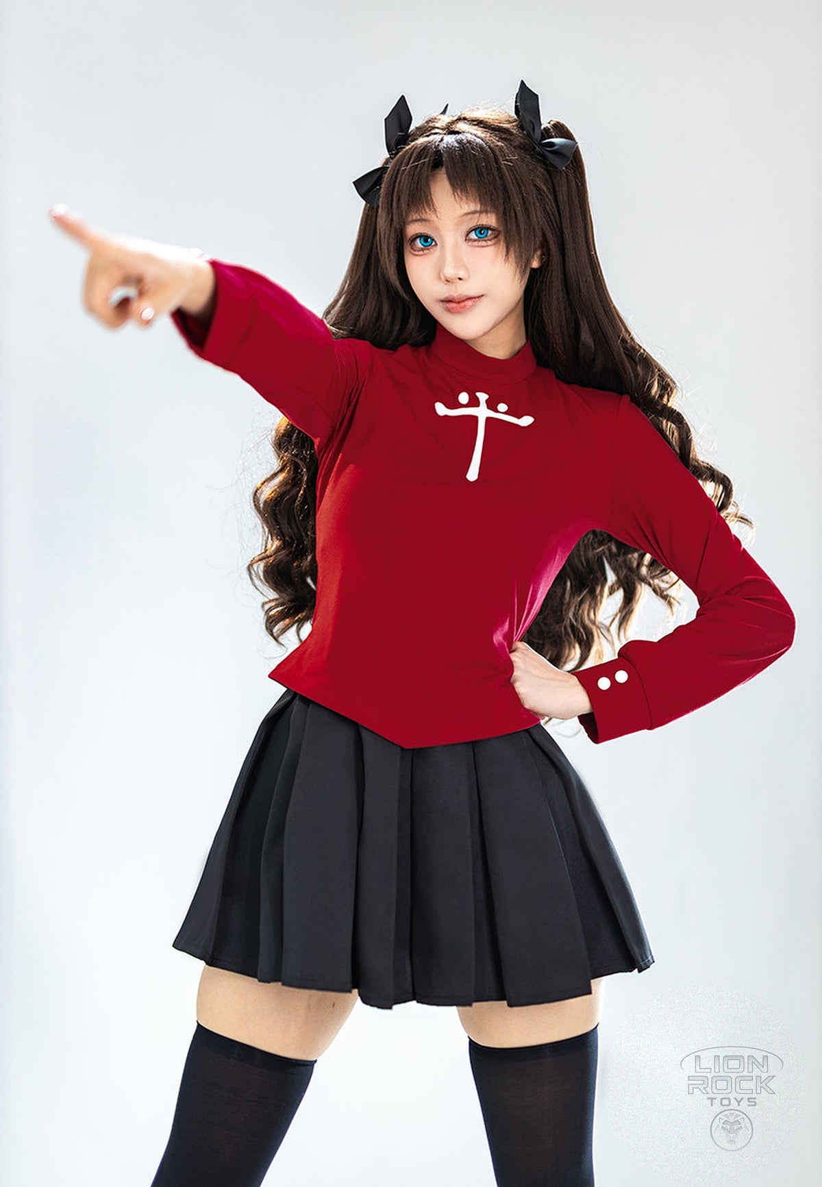 Fate Rin Tohsaka casual outfit cosplay set - photo 3