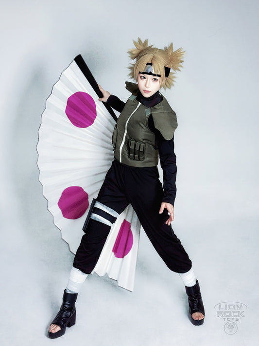 Green tactical vest kunoichi cosplay set - photo 2