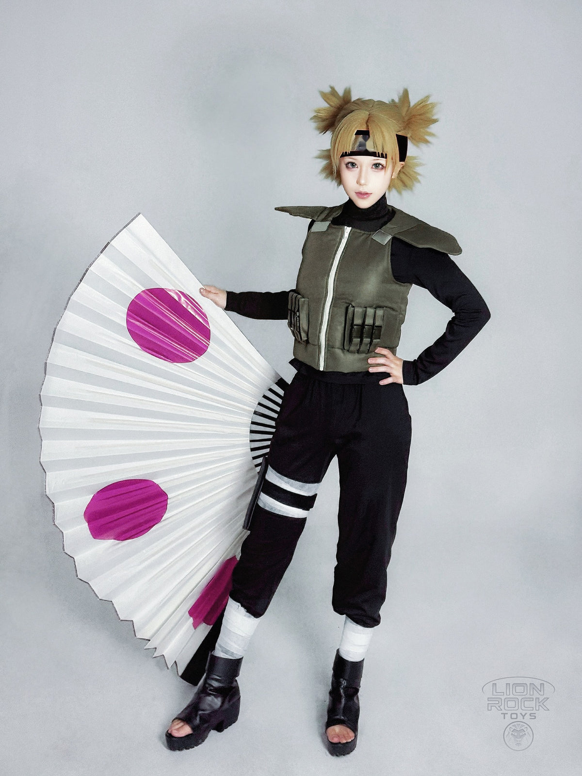 Green tactical vest kunoichi cosplay set - photo 3
