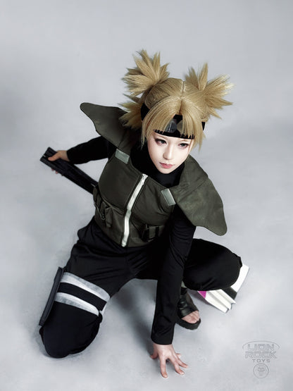 Green tactical vest kunoichi cosplay set - photo 5