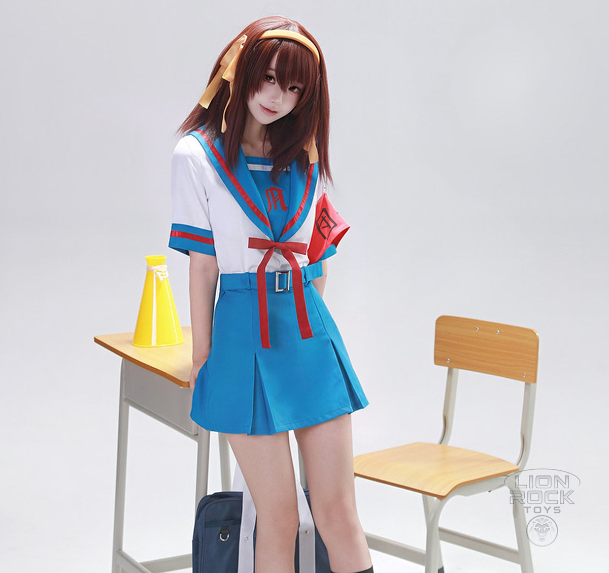 Haruhi Suzumiya North High uniform cosplay - front
