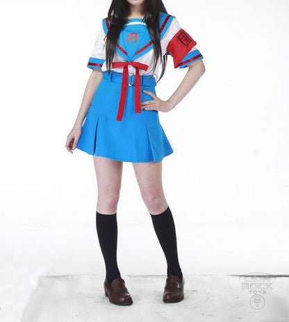 Sailor top and skirt - front