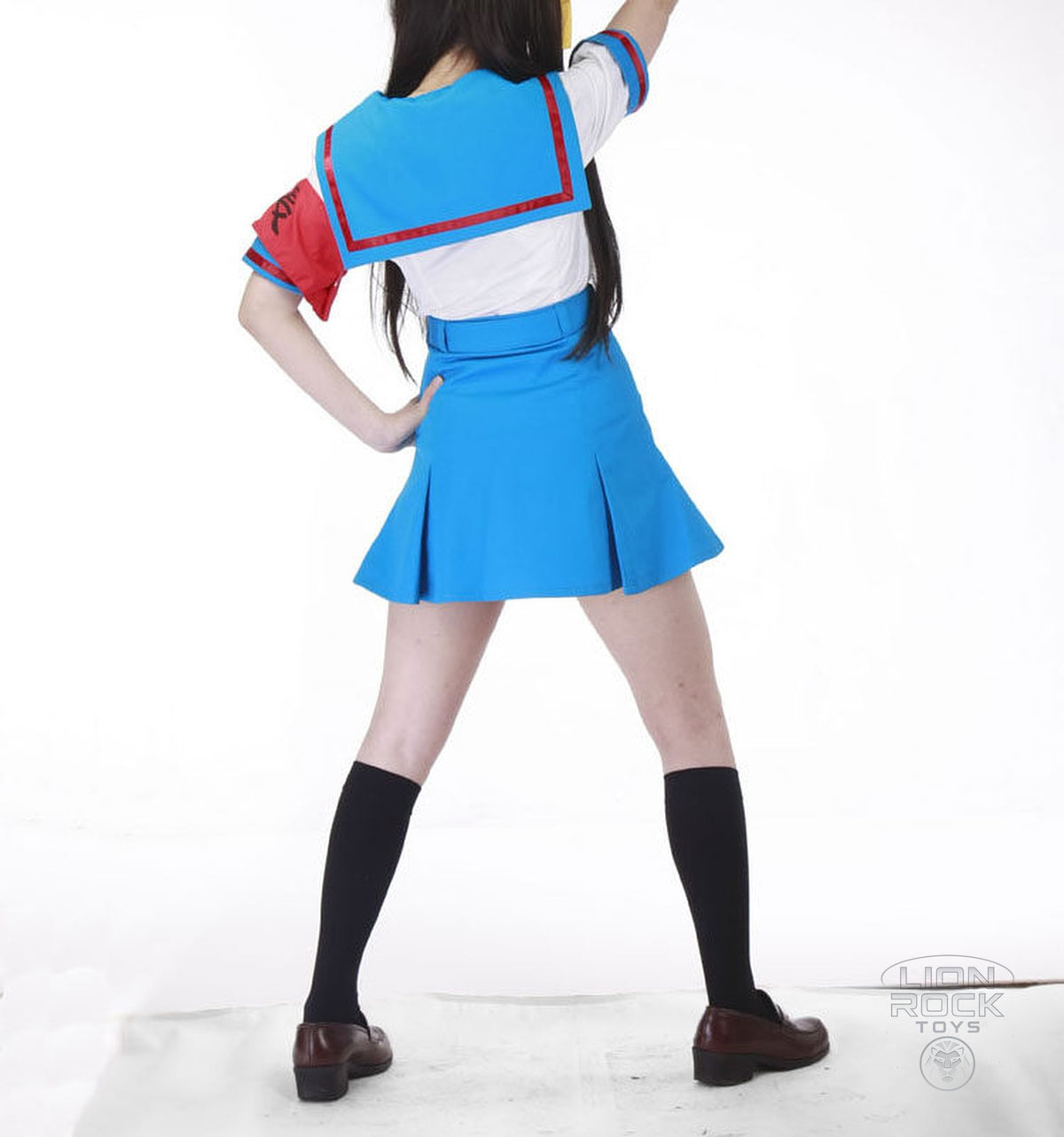 Sailor top and skirt - back angle