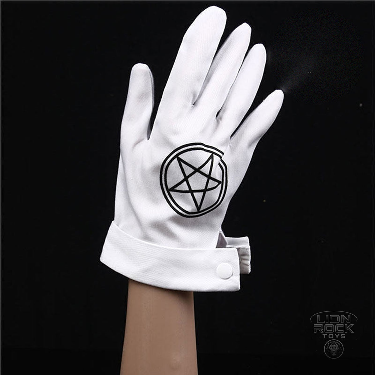 Alucard glove with printed seal