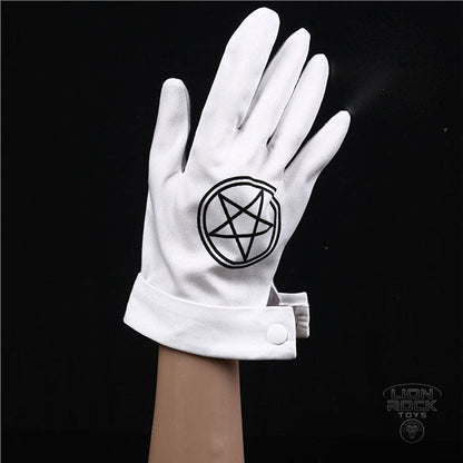 Alucard glove with printed seal