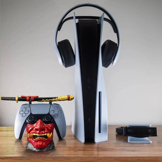 Samurai Oni Mask Controller Stand