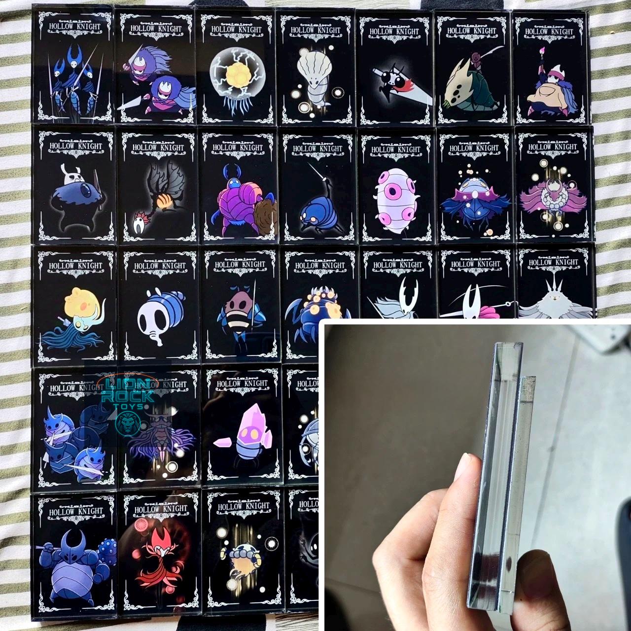 Hollow Knight Boss Acrylic Magnets: Hallownest Collection, Video Game Decor