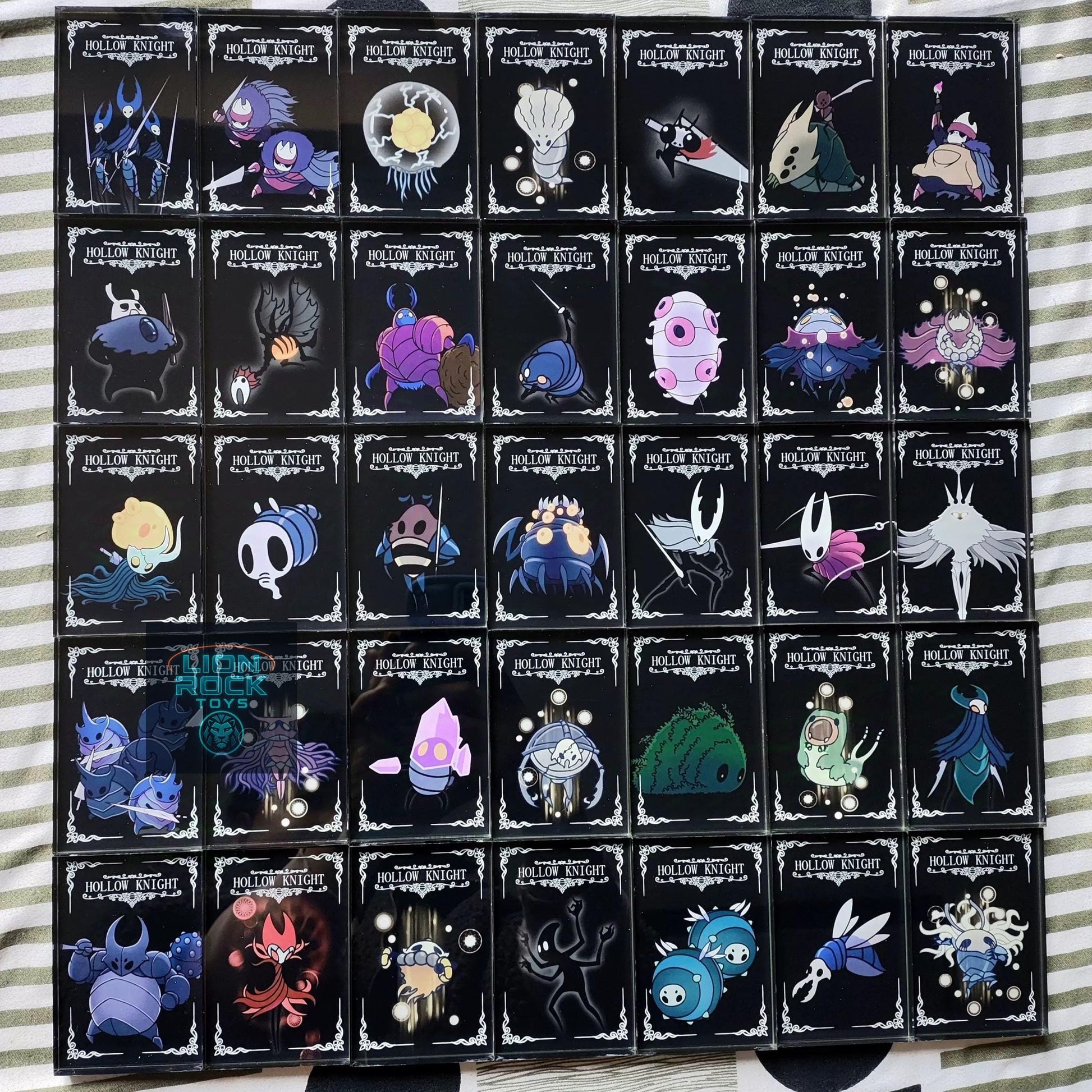 Hollow Knight Boss Acrylic Magnets: Hallownest Collection, Video Game Decor