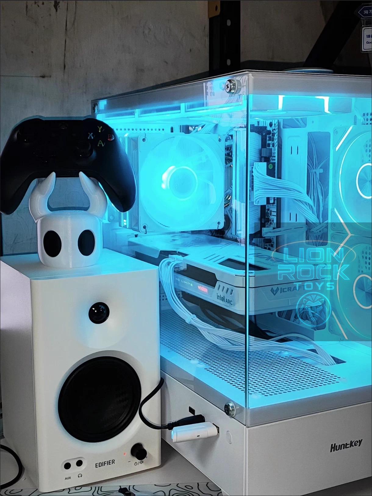 Hollow Knight Controller Stand, Headset Holder, Gamer Desk Decor