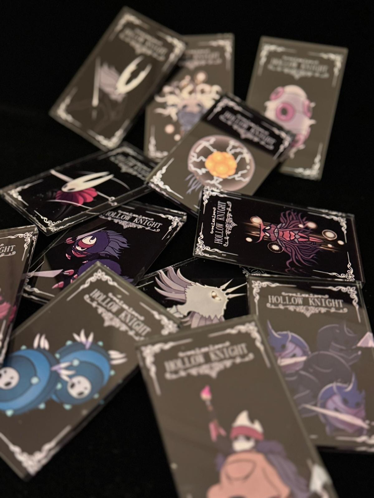 Hollow Knight Boss Acrylic Magnets: Hallownest Collection, Video Game Decor