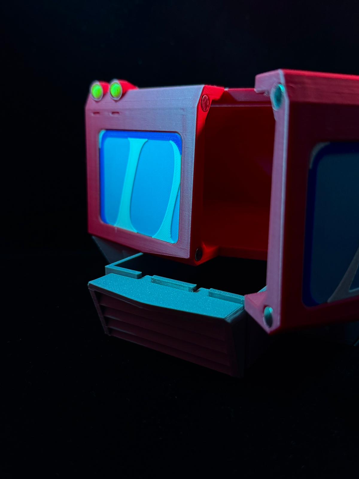 Optimus Prime Inspired Tissue Box, 3D Printed Robot Desk Organizer