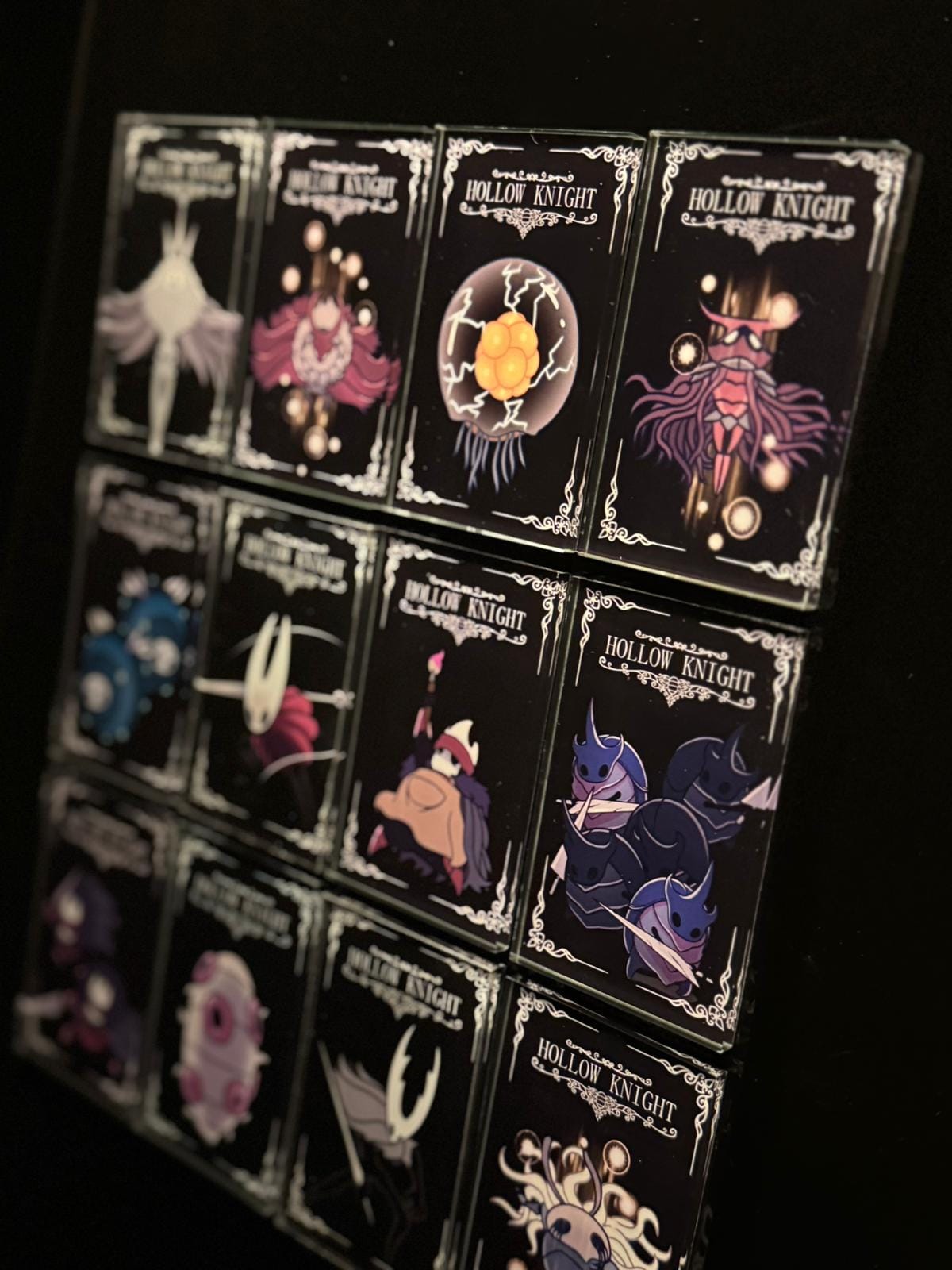 Hollow Knight Boss Acrylic Magnets: Hallownest Collection, Video Game Decor