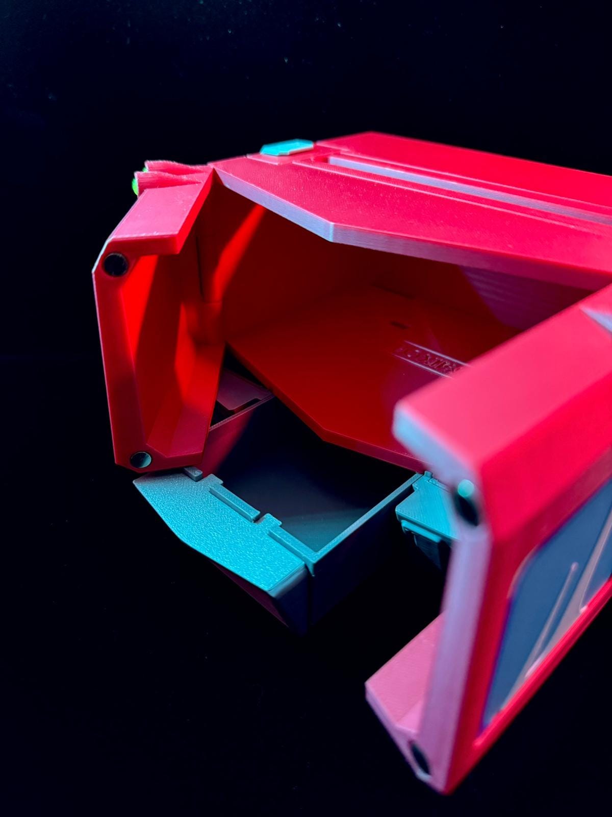 Optimus Prime Inspired Tissue Box, 3D Printed Robot Desk Organizer
