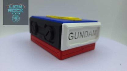 Mecha Robot Tissue Box & Phone Stand - 3D Printed Anime Robot Desk Organizer - Mecha Home Decor - Anime Gamer Gift for Him