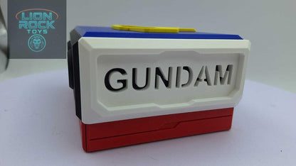 Mecha Robot Tissue Box & Phone Stand - 3D Printed Anime Robot Desk Organizer - Mecha Home Decor - Anime Gamer Gift for Him