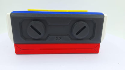 Mecha Robot Tissue Box & Phone Stand - 3D Printed Anime Robot Desk Organizer - Mecha Home Decor - Anime Gamer Gift for Him