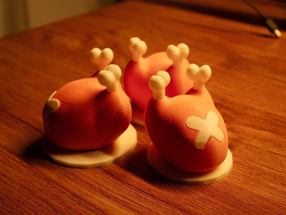 Tactical Duck and Supply Dog Figurines - 3D Printed Gamer Desk Decor | Magnetic Gear Escape Shooter Gaming Gift