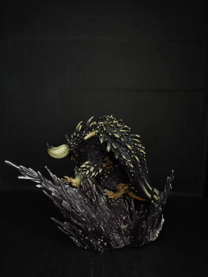 Hand-Painted Dragon Statue – 15cm Fantasy Wyvern Collectible Figure | Elden Ring Inspired Gamer Shelf Decor Gift for Him