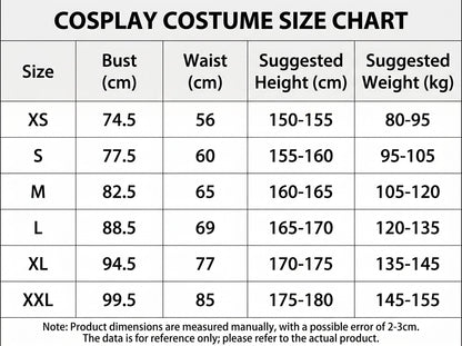 Anime Curse Sorcerer Uniform Jacket Skirt Set with Wig - Dark Fantasy High School Cosplay Outfit for Women - Complete Character Suit