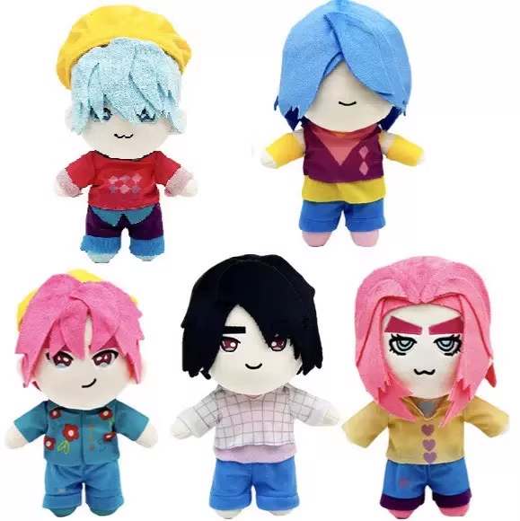 KPop Demon Hunters Plush Doll | HUNTR/X & Saja Boys Cotton Plushie 12cm Collectible