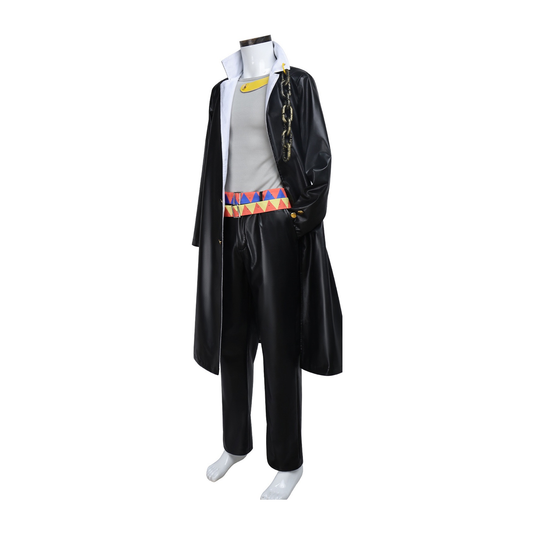Jotaro Kujo cosplay set - full outfit on mannequin, front view