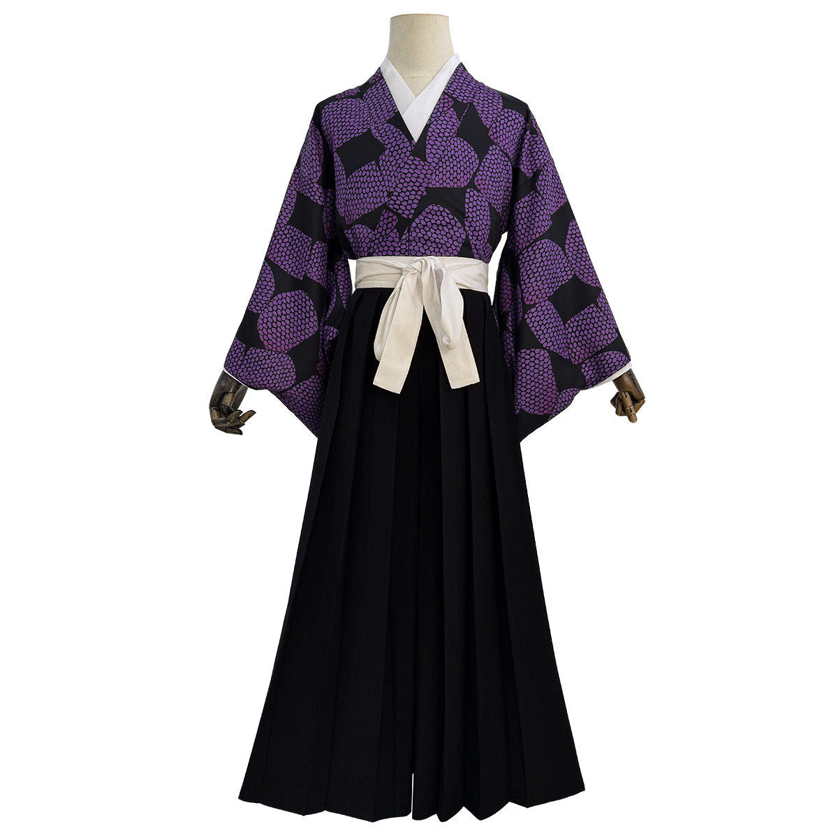Kokushibo: Purple kimono set — costume clothing, view 2