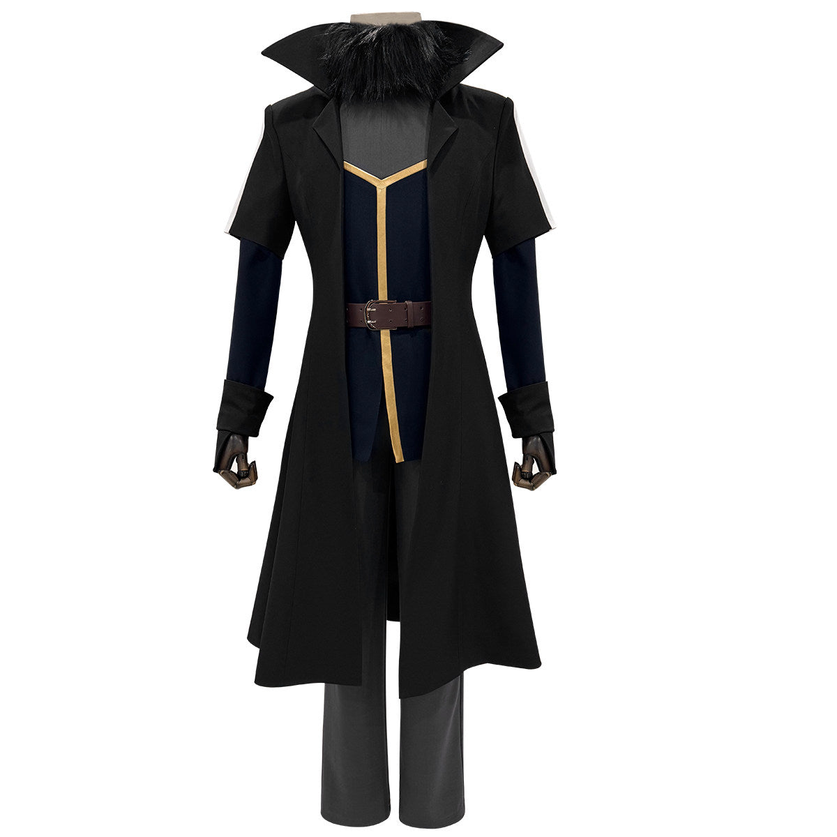 Rimuru: Black cloak layers — costume clothing, view 2