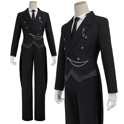 Sebastian: Black tailcoat set — costume clothing, view 1