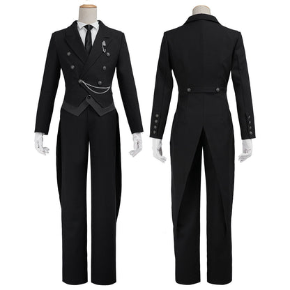 Sebastian: Black tailcoat set — costume clothing, view 2
