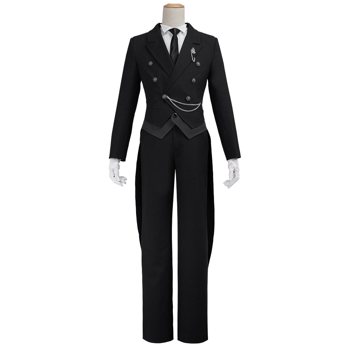 Sebastian: Black tailcoat set — costume clothing, view 3