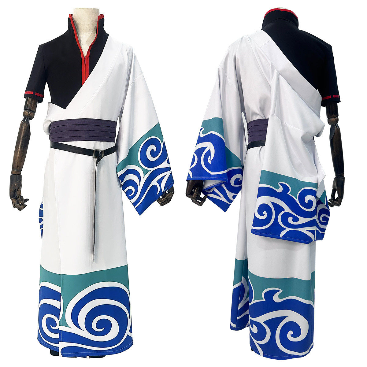 Gintoki: Wave kimono set — costume clothing, view 1