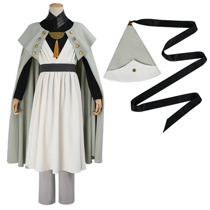 Qifrey: White cloak set — costume clothing, view 1