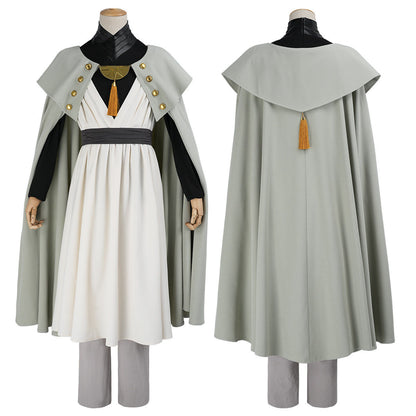 Qifrey: White cloak set — costume clothing, view 2
