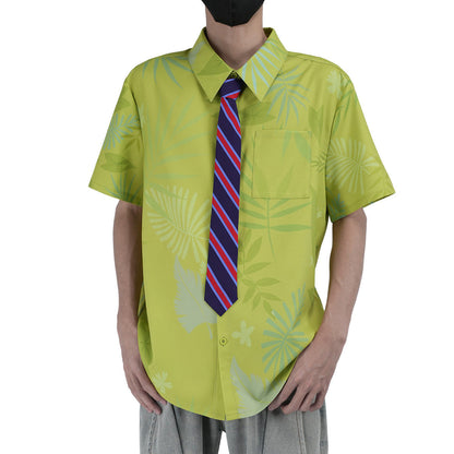 Nick: Green shirt & tie — costume clothing, view 2