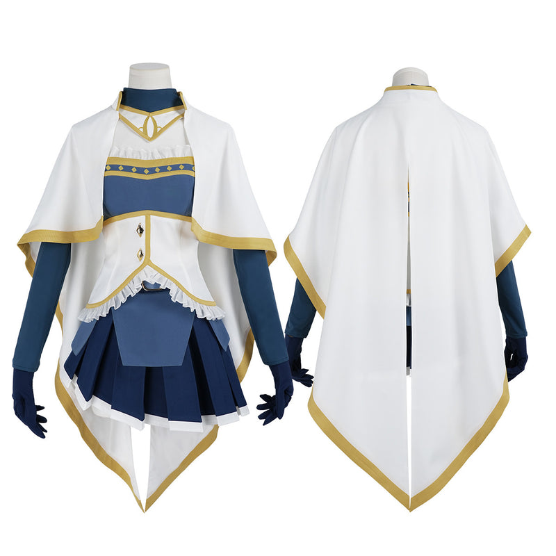 Sayaka: Blue cape set — costume clothing, view 1