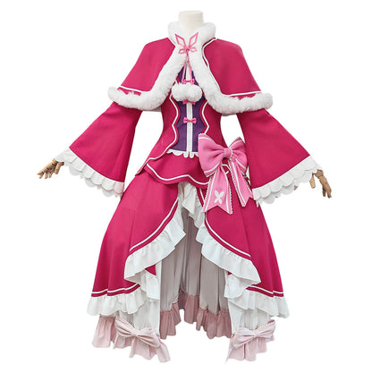 Beatrice: Rose cape set — costume clothing, view 1