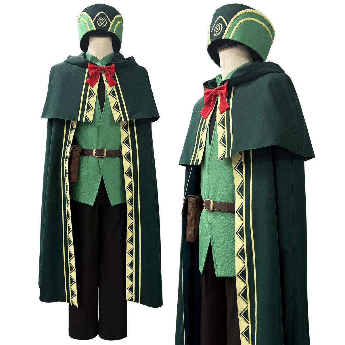 Otto: Green cloak set — costume clothing, view 1