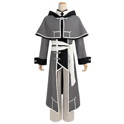 Rudeus: Grey cloak set — costume clothing, view 2
