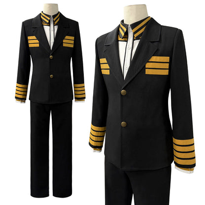 Yamato: Black & gold uniform — costume clothing, view 1
